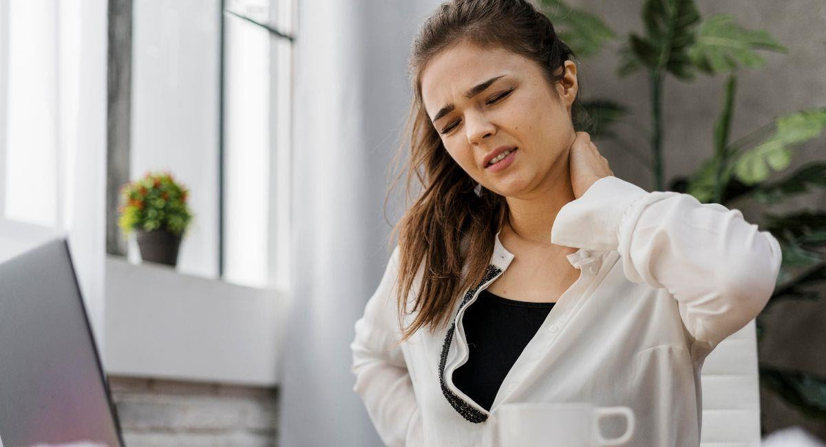 Un dolor en el cuello podría ser síntoma de una enfermedad grave
