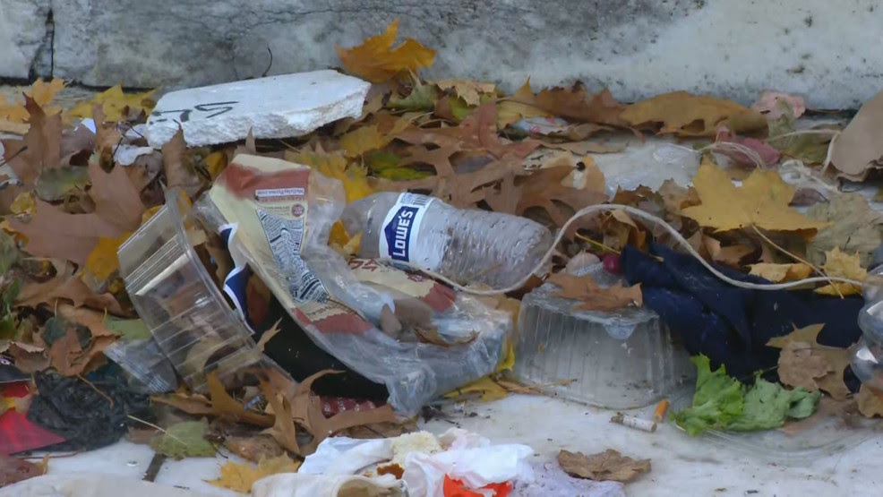 Workers voice concern over trash, needles in homeless encampment outside State House