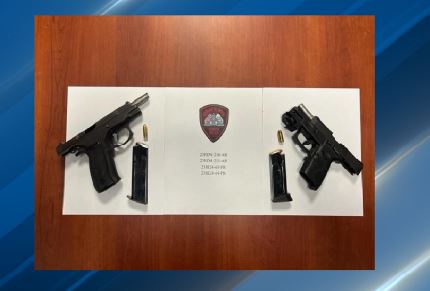 Driver runs from state troopers, loaded pistols found in vehicle in Providence