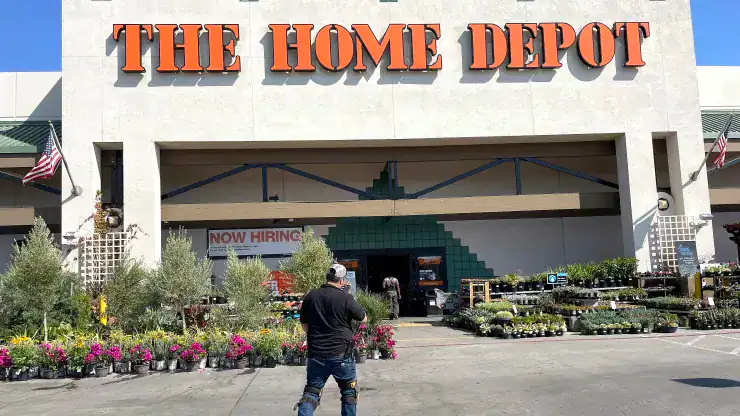 home depot hourly