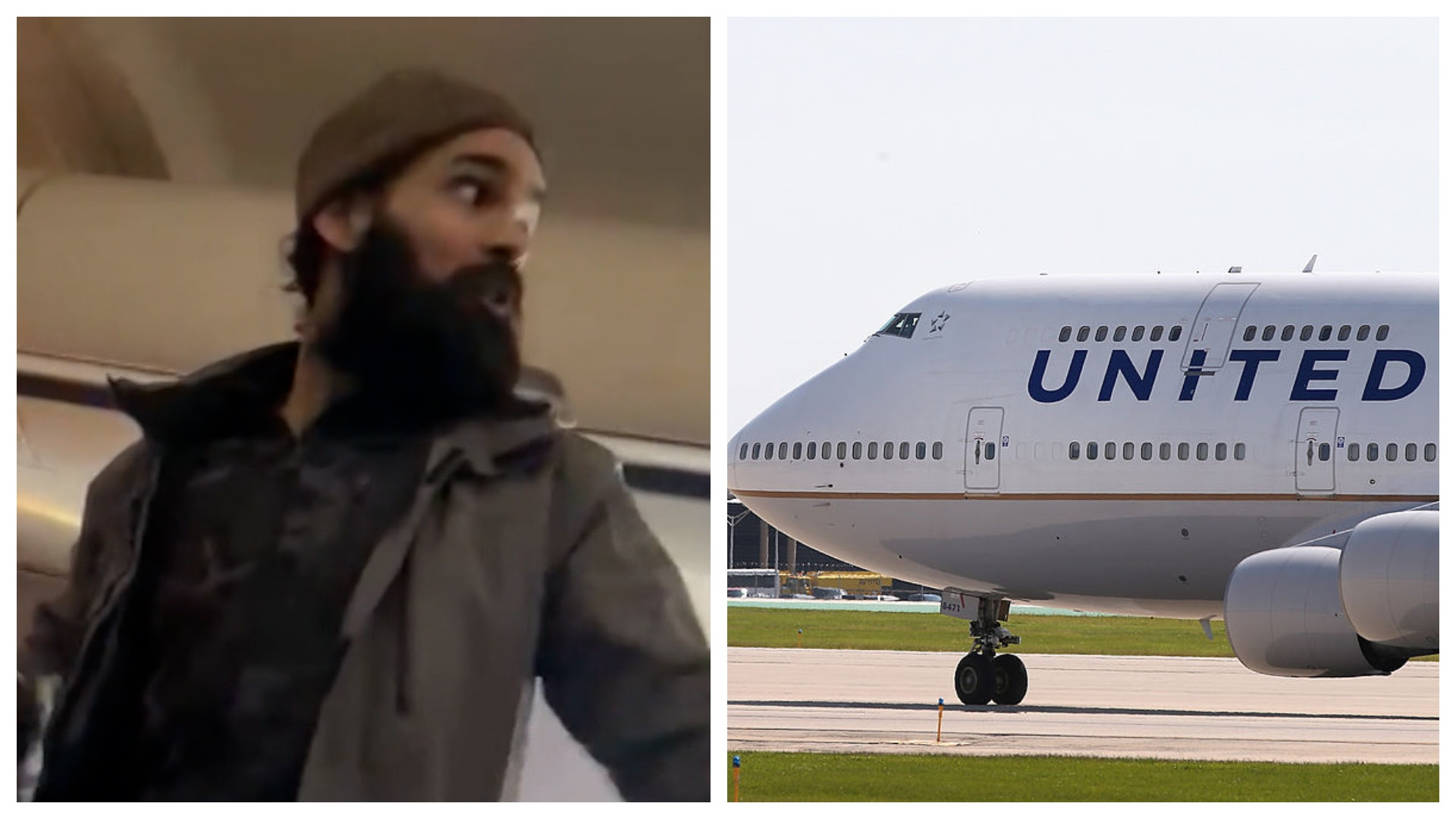 ‘Voy a matar a todos en este avión’, hombre amenaza a gritos vuelo de United Airlines
