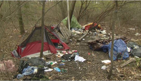 2 homeless encampments in Cranston to be removed by end of week