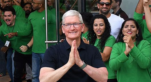 Apple bets on India