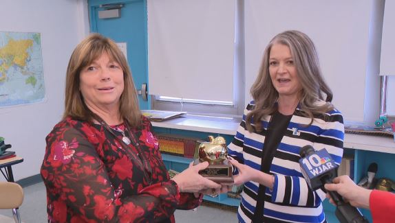 North Providence educator earns Golden Apple for teaching personal responsibility