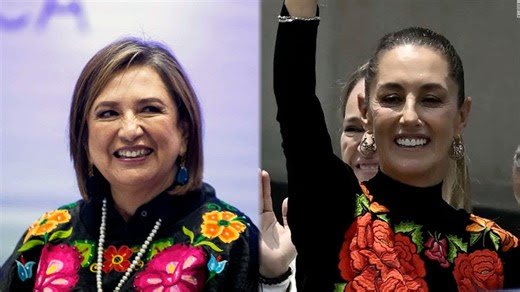 Por primera vez en México, dos mujeres son la apuesta de los principales partidos políticos para las elecciones presidenciales de 2024