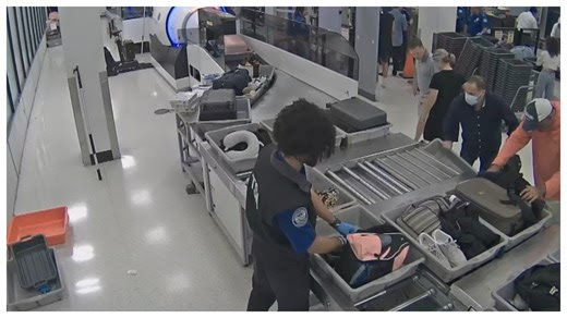 Videos muestran a oficiales de la TSA robando a pasajeros en el aeropuerto de Miami