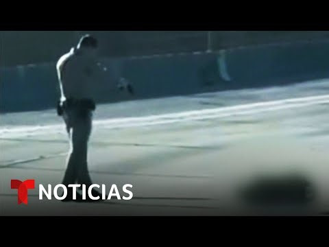 El perturbador video de un policía matando a tiros a un latino