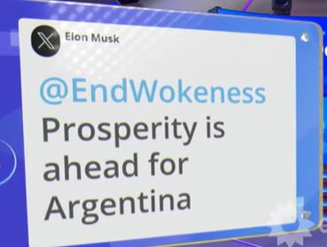 Elon Musk publicó un mensaje tras la victoria de Javier Milei