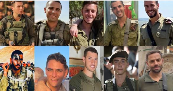 Una emboscada terrorista mató a ocho soldados israelíes y otros dos militares cayeron en combates en el norte de Gaza