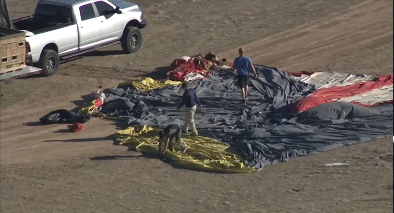 El accidente de un globo aerostático en el desierto de Arizona deja 4 muertos y 1 herido de gravedad