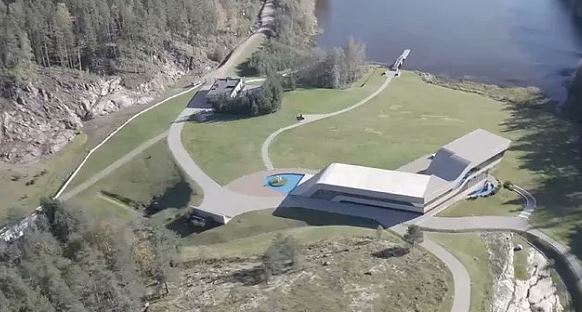 Filtran imágenes aéreas de la espectacular mansión secreta de Putin junto a la frontera de Finlandia