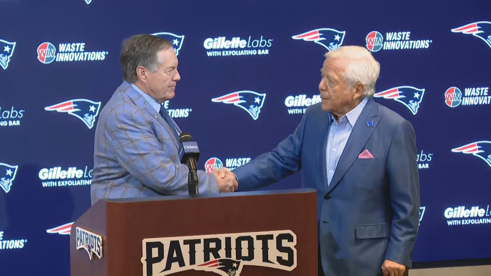 ‘I’ll always be a Patriot’ says Bill Belichick as he exits New England after 24 seasons