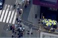 NYPD grupo ataca con machete a hombre en Times Square; 3 personas bajo custodia